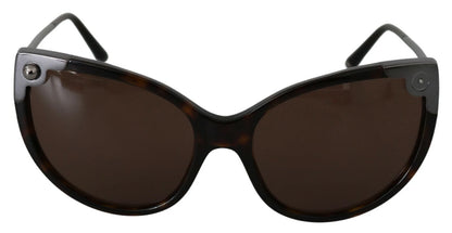 Dolce &amp; Gabbana DG4337 Dark Havana Cat Eye Damen Sonnenbrille