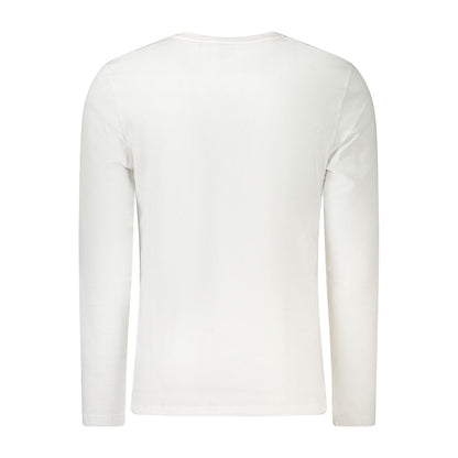 Hugo Boss Weißes Baumwoll-T-Shirt für Herren