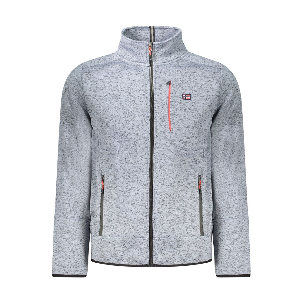 Norway 1963 Blue Polyester Men Sweater