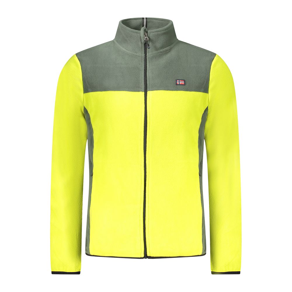 Norwegen 1963 Grüner Polyester-Herrenpullover