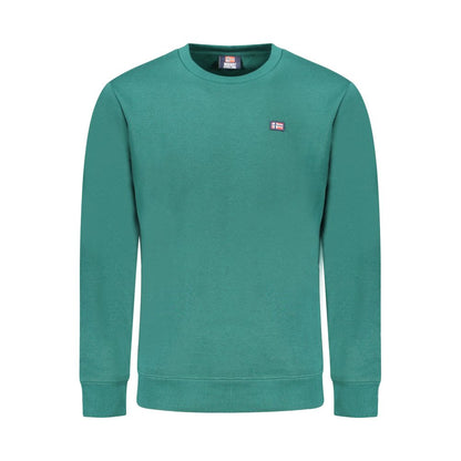 Norway 1963 Green Cotton Men Sweater
