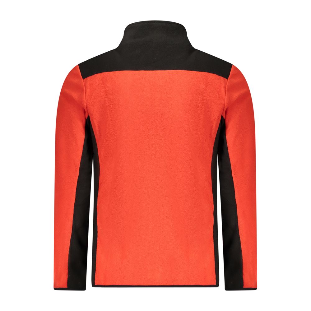 Norwegen 1963 Roter Polyester-Herrenpullover