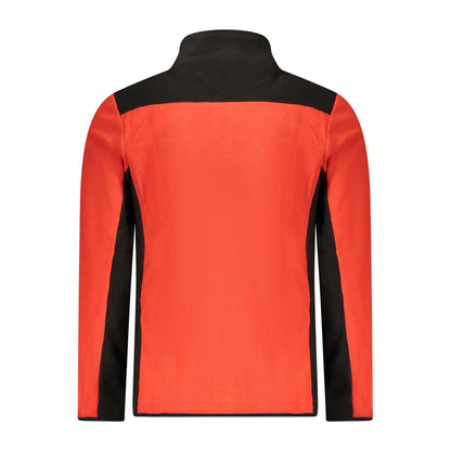 Norwegen 1963 Roter Polyester-Herrenpullover