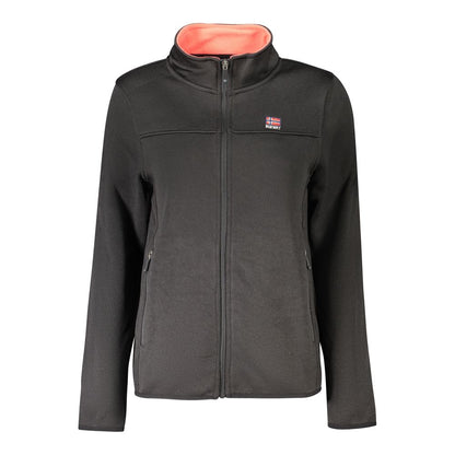 Norwegen 1963 Schwarzer Polyester-Damenpullover