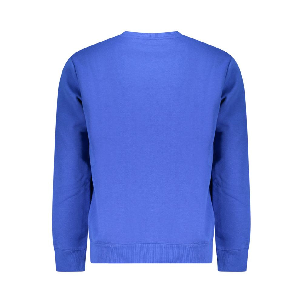 Norwegen 1963 Blauer Baumwollpullover für Herren