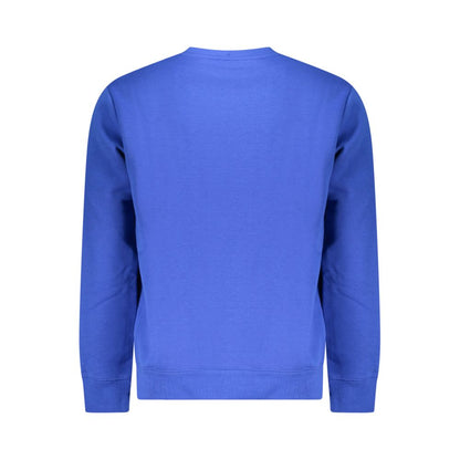 Norwegen 1963 Blauer Baumwollpullover für Herren