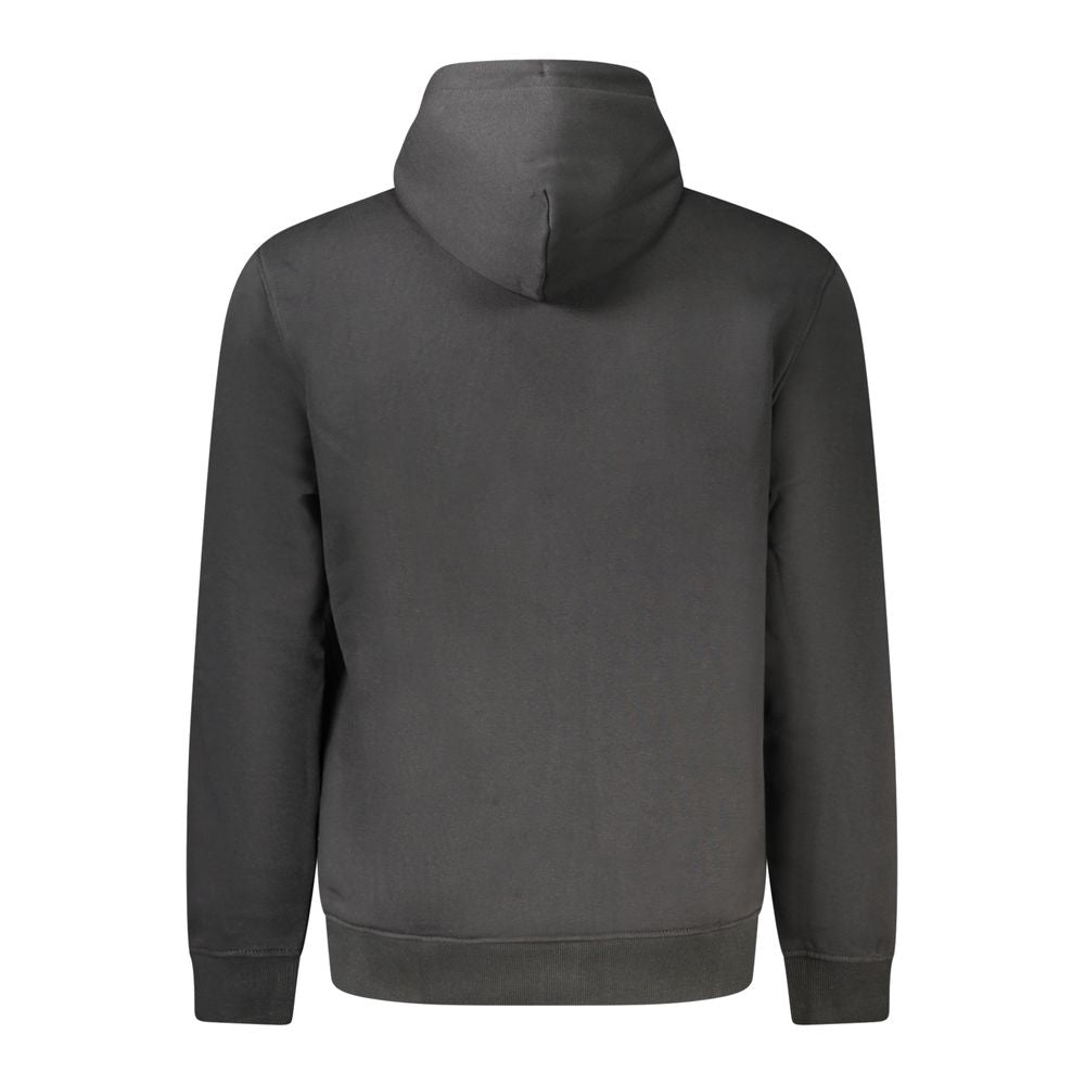 Tommy Hilfiger – Schwarzer Baumwoll-Hoodie für Herren