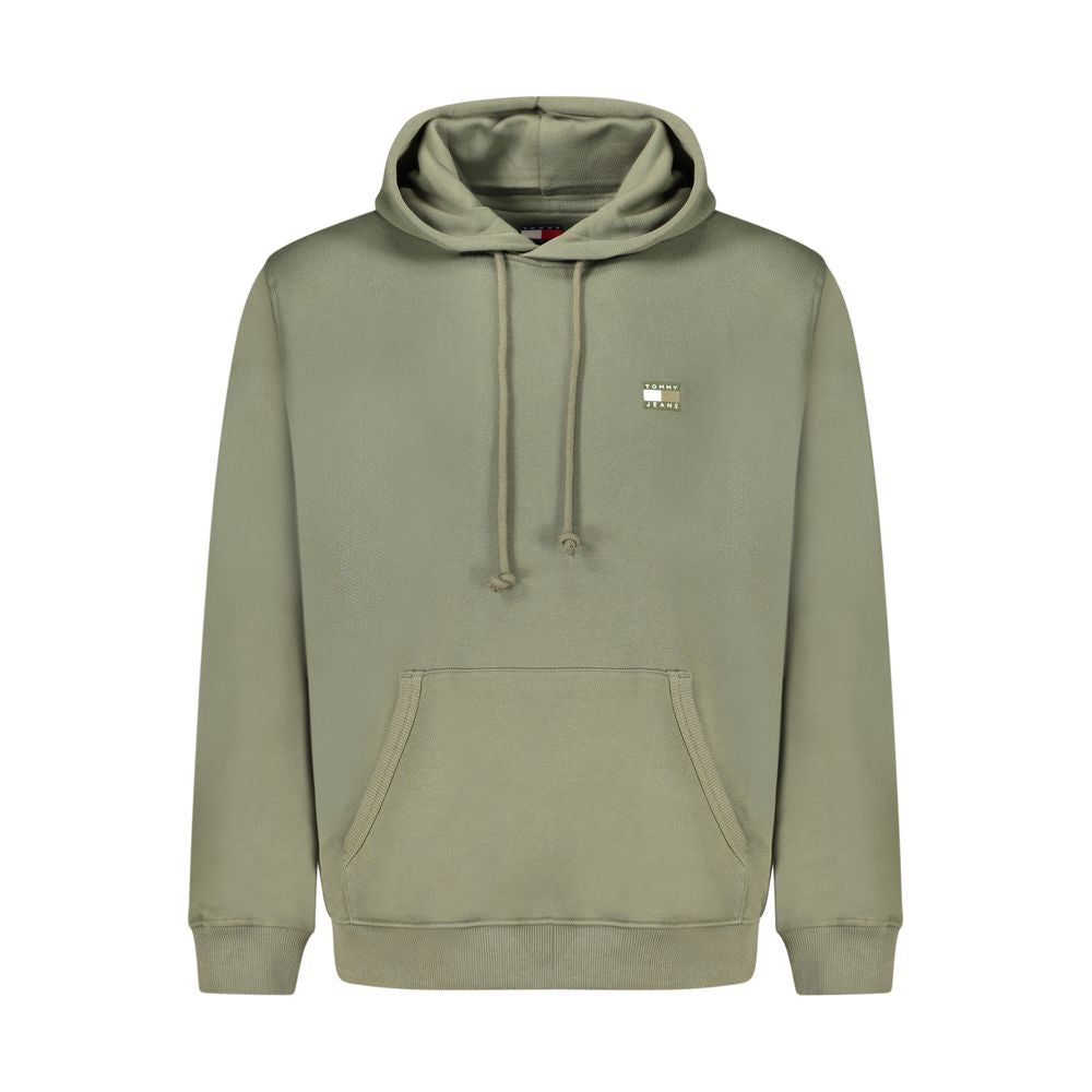 Tommy Hilfiger – Grüner Baumwollpullover für Herren