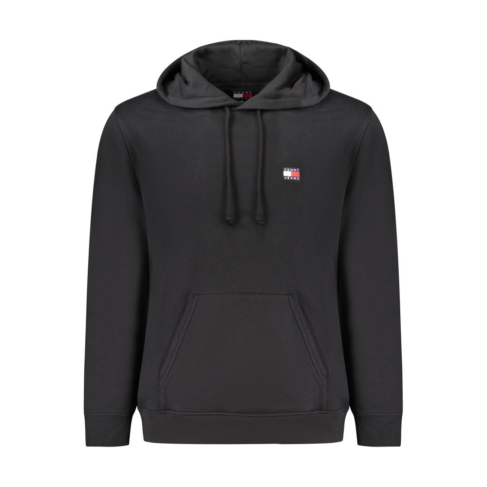 Tommy Hilfiger – Schwarzer Baumwollpullover für Herren