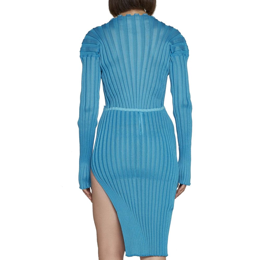 A. ROEGE HOVE Blauer Baumwoll-Cardigan