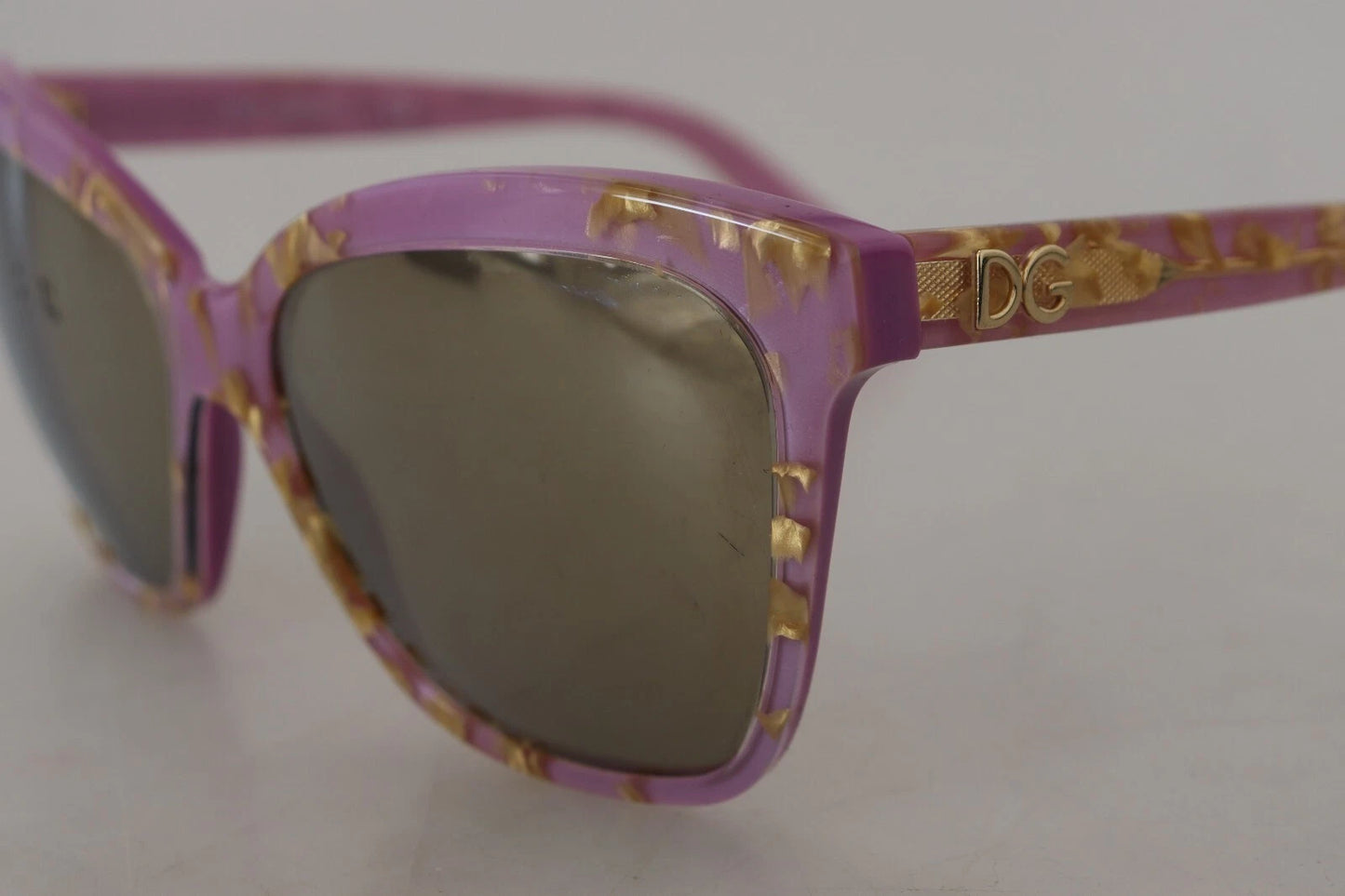 Dolce & Gabbana DG4251 Violet Full Rim Rectangle Frame Shades Sunglasses