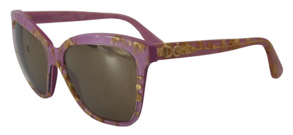 Dolce & Gabbana DG4251 Violet Full Rim Rectangle Frame Shades Sunglasses