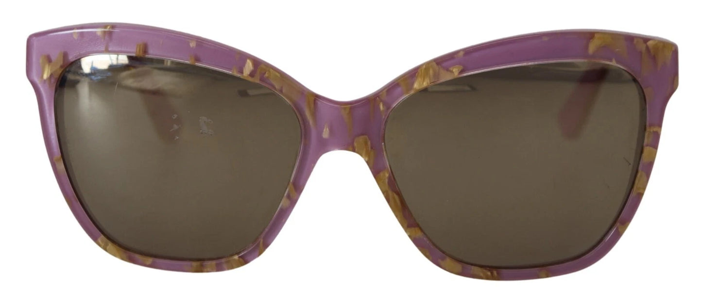Dolce & Gabbana DG4251 Violet Full Rim Rectangle Frame Shades Sunglasses