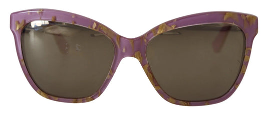 Dolce &amp; Gabbana DG4251 Violette Sonnenbrille mit rechteckigem Vollrand