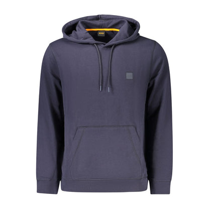 Hugo Boss Blauer Baumwollpullover für Herren