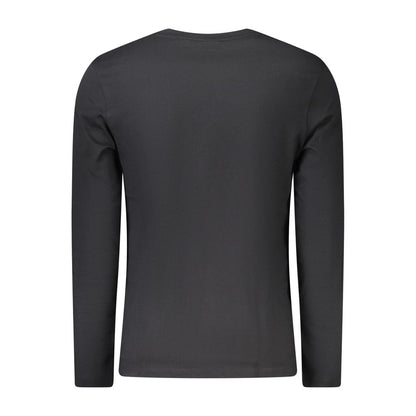 Hugo Boss Black Cotton Men TShirt
