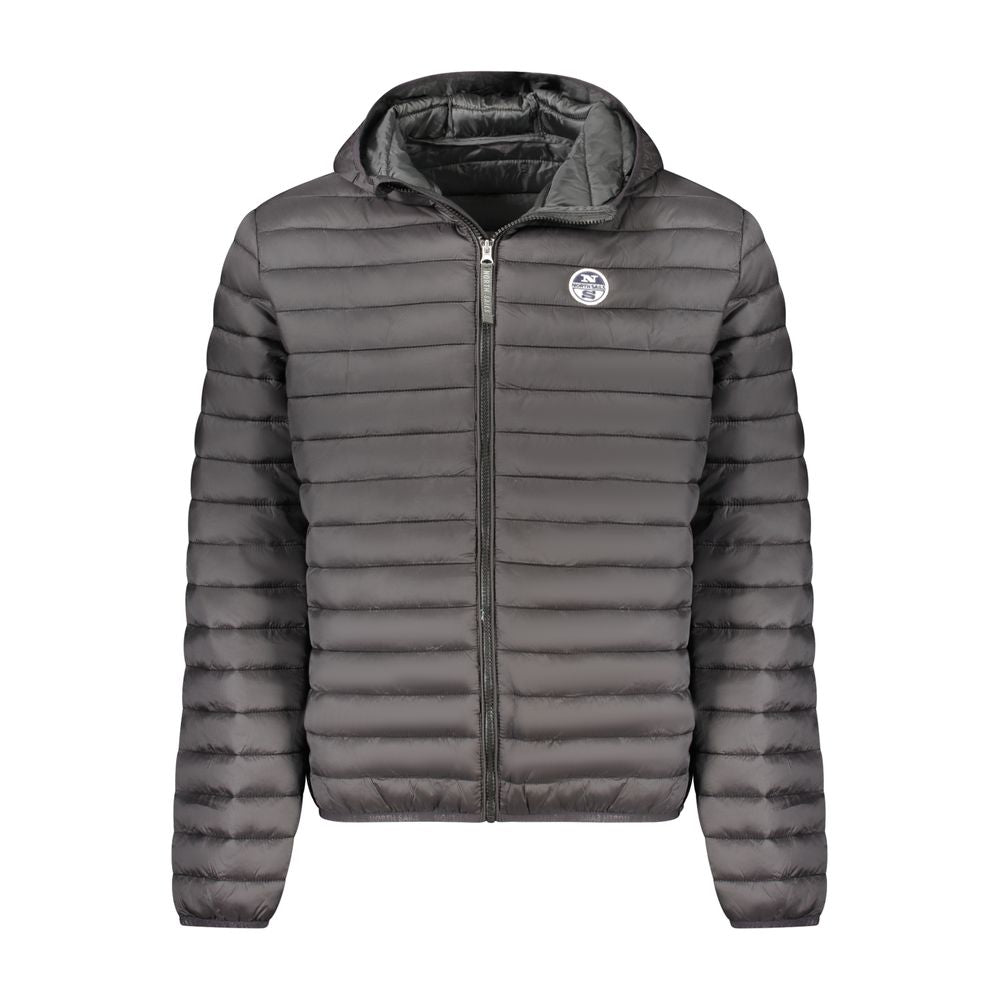 North Sails Schwarze Polyester-Herrenjacke
