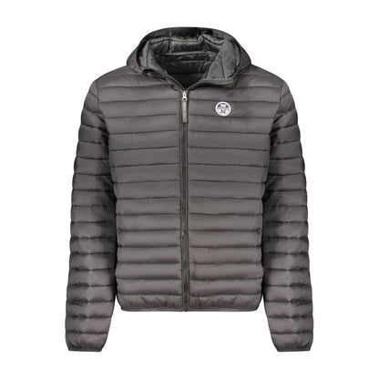 North Sails Schwarze Polyester-Herrenjacke