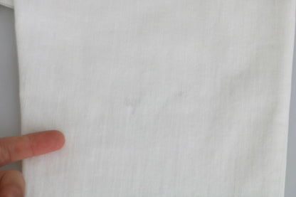 Just Cavalli White Cotton Slim Fit Mid Waist Skinny Trouser Jeans