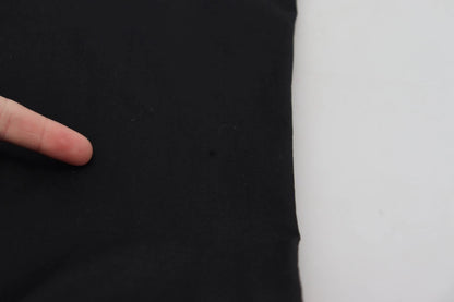 Dolce &amp; Gabbana – Schwarze Skinny-Hose mit hoher Taille, STAFF-Hose