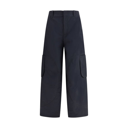 Jacquemus Schwarze Baumwoll-Cargohose