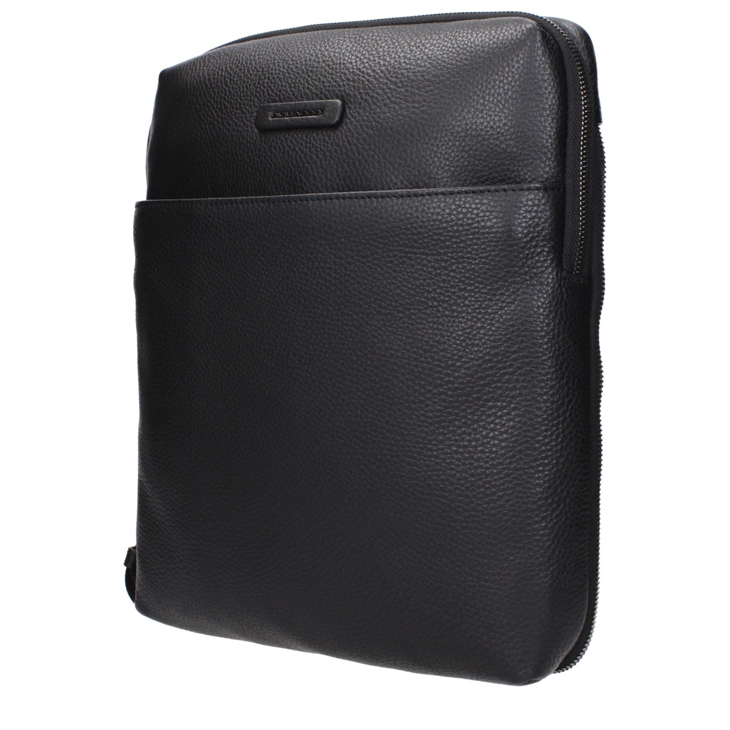 Piquadro Schwarze Umhängetaschen aus Leder