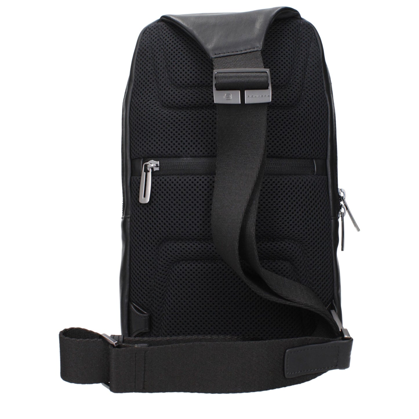 Piquadro Schwarze Umhängetaschen aus Leder