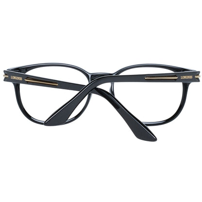 Longines Schwarze Kunststoffbrille (Gestelle)