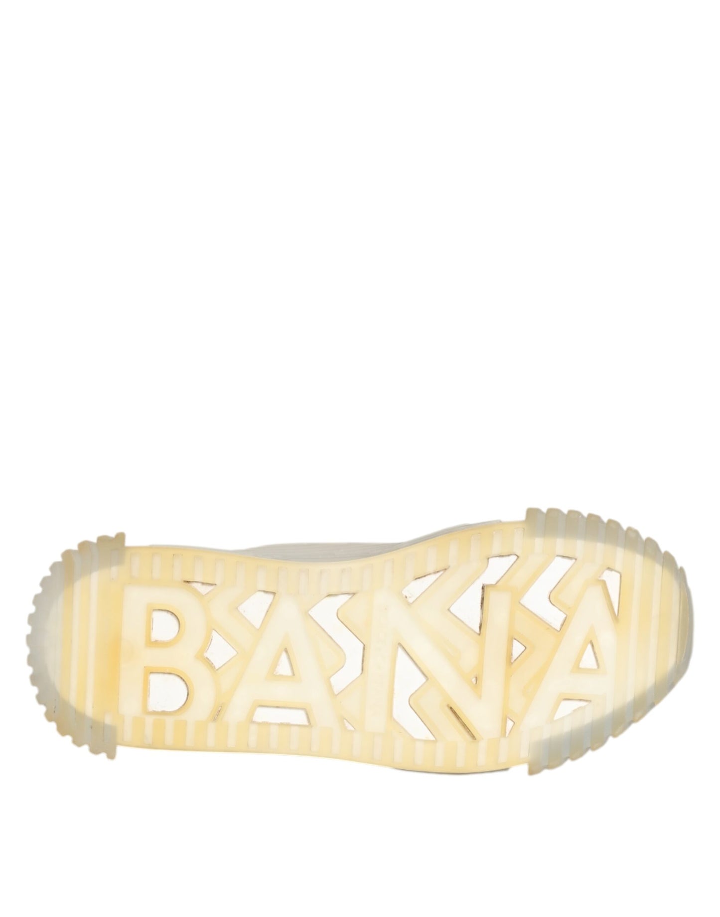 Dolce &amp; Gabbana Multicolor Silber Logo Low Top NS1 Sneakers Schuhe