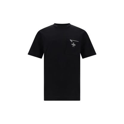 Fendi T-Shirt mit Tasche