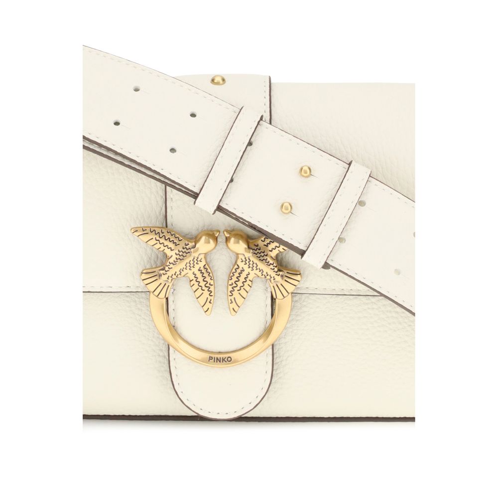 PINKO Love Leder-Umhängetasche