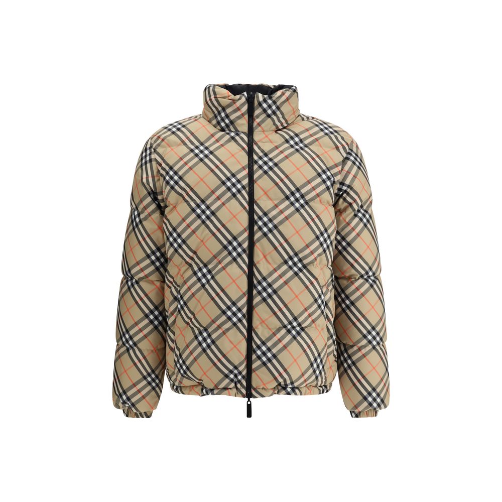 Burberry Daunenjacke mit Karomuster