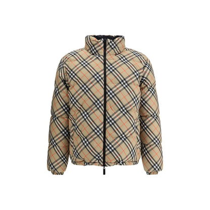 Burberry Daunenjacke mit Karomuster