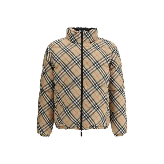 Burberry Daunenjacke mit Karomuster