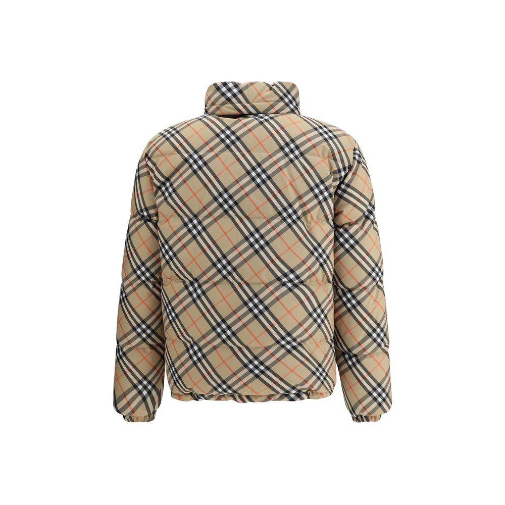 Burberry Daunenjacke mit Karomuster