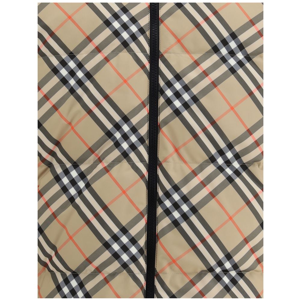 Burberry Daunenjacke mit Karomuster