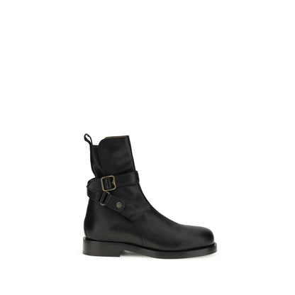 Burberry Ankle Boots mit Schnalle