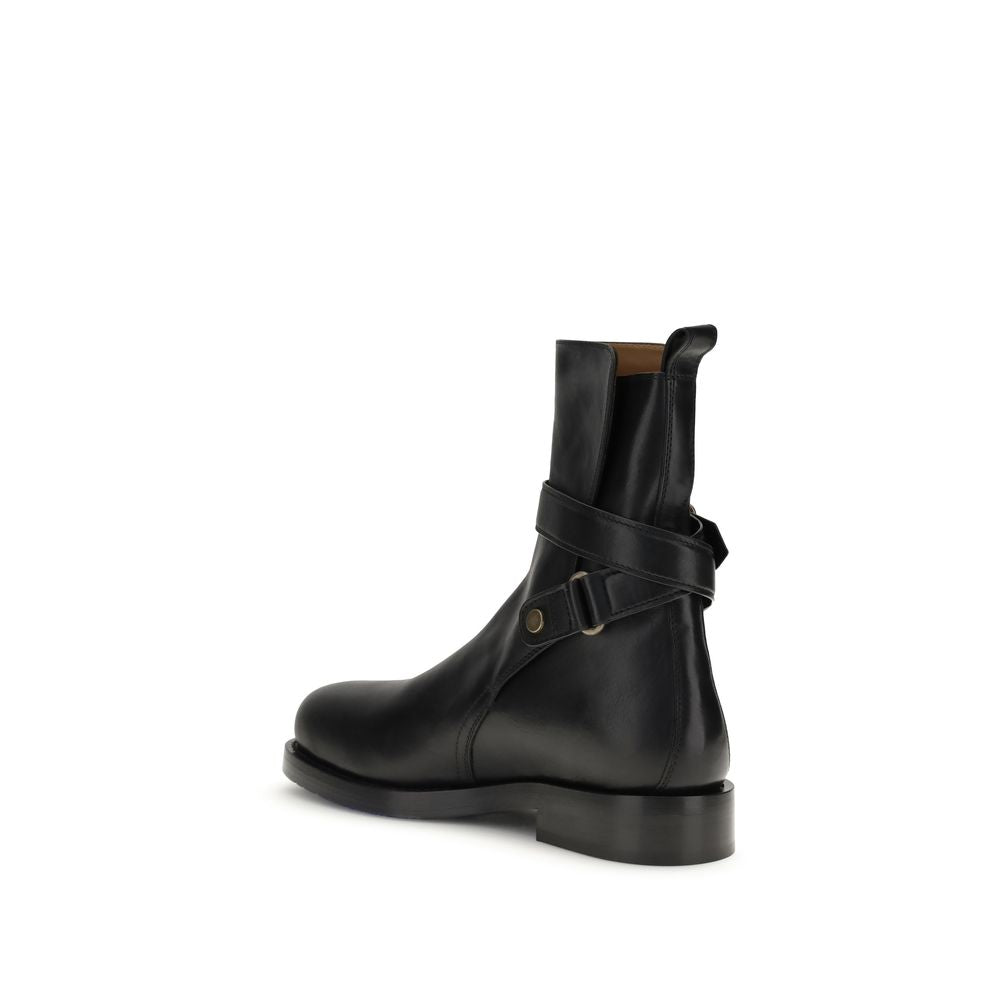 Burberry Ankle Boots mit Schnalle