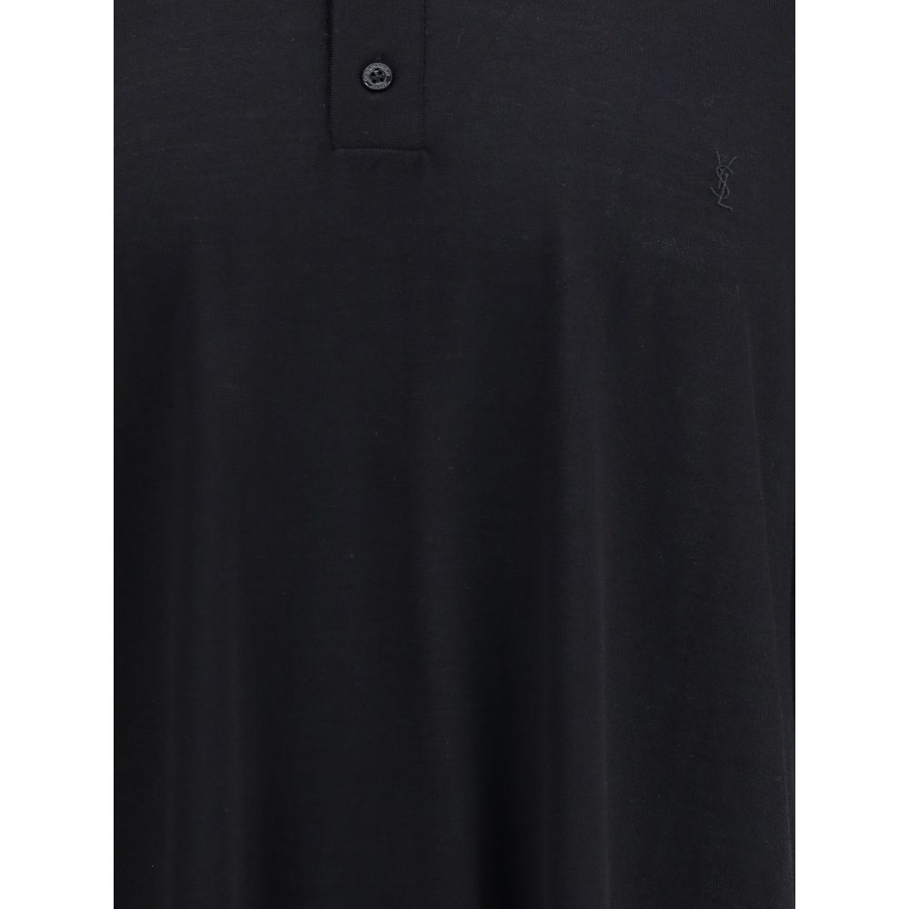 Saint Laurent Wollpoloshirt