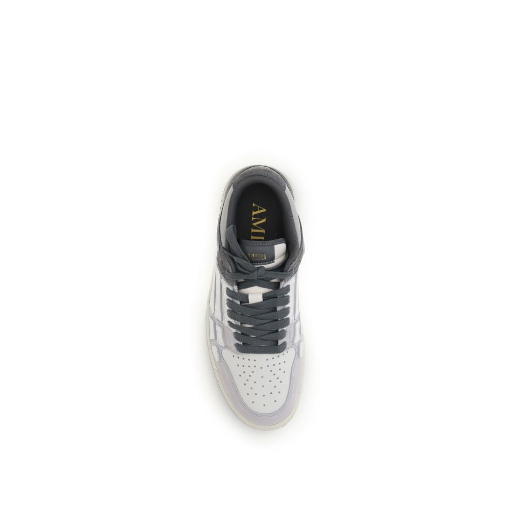 Amiri – Niedrige Sneakers „Skel Top“ im Distressed-Look