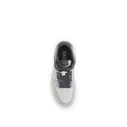 Amiri – Niedrige Sneakers „Skel Top“ im Distressed-Look