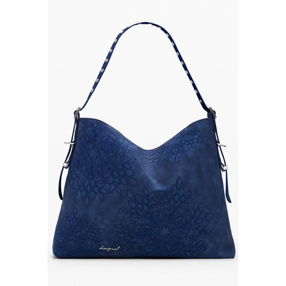 Desigual Blaue Polyethylen Damen Handtasche
