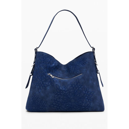 Desigual Blaue Polyethylen Damen Handtasche