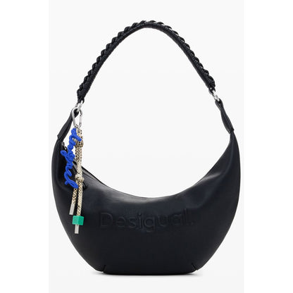 Desigual Schwarze Polyethylen-Damenhandtasche