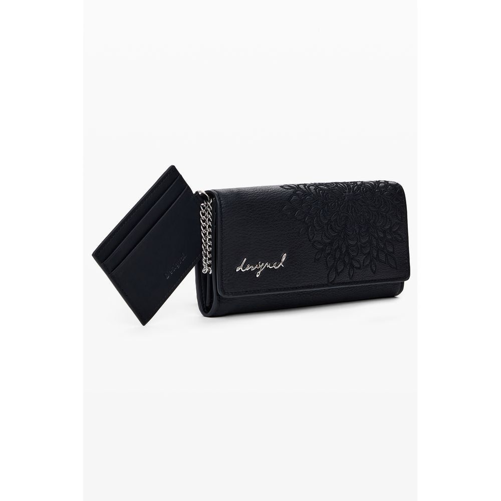 Desigual Black Polyethylene Women Wallet