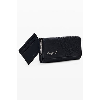 Desigual Black Polyethylene Women Wallet