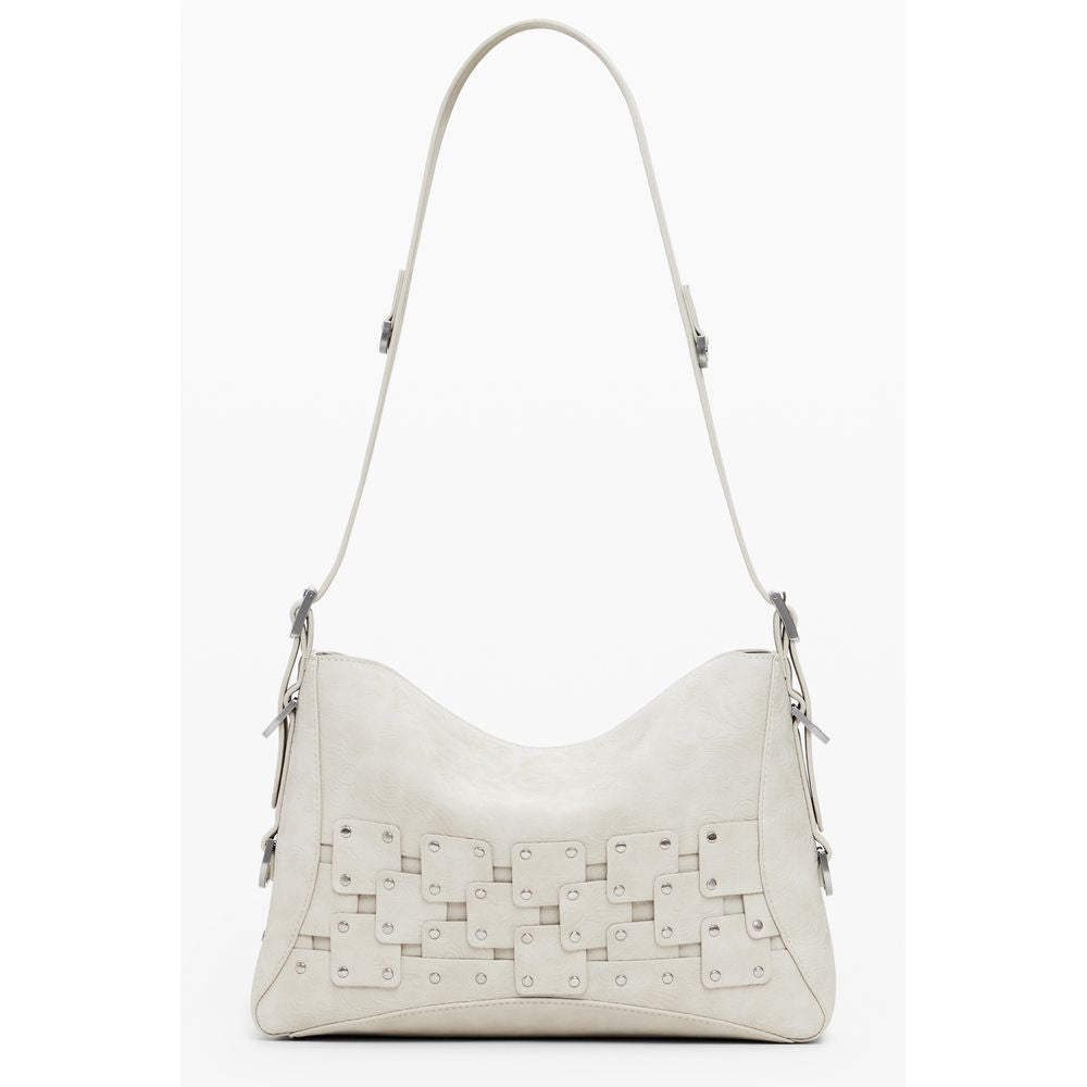Desigual Beige Polyethylen Damen Handtasche