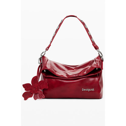 Desigual Rote Polyethylen Damen Handtasche