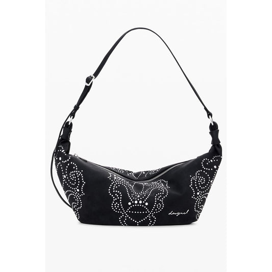 Desigual Schwarze Polyethylen-Damenhandtasche