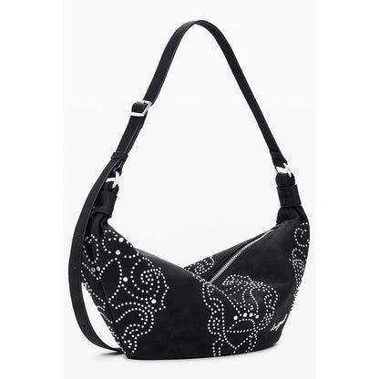 Desigual Schwarze Polyethylen-Damenhandtasche